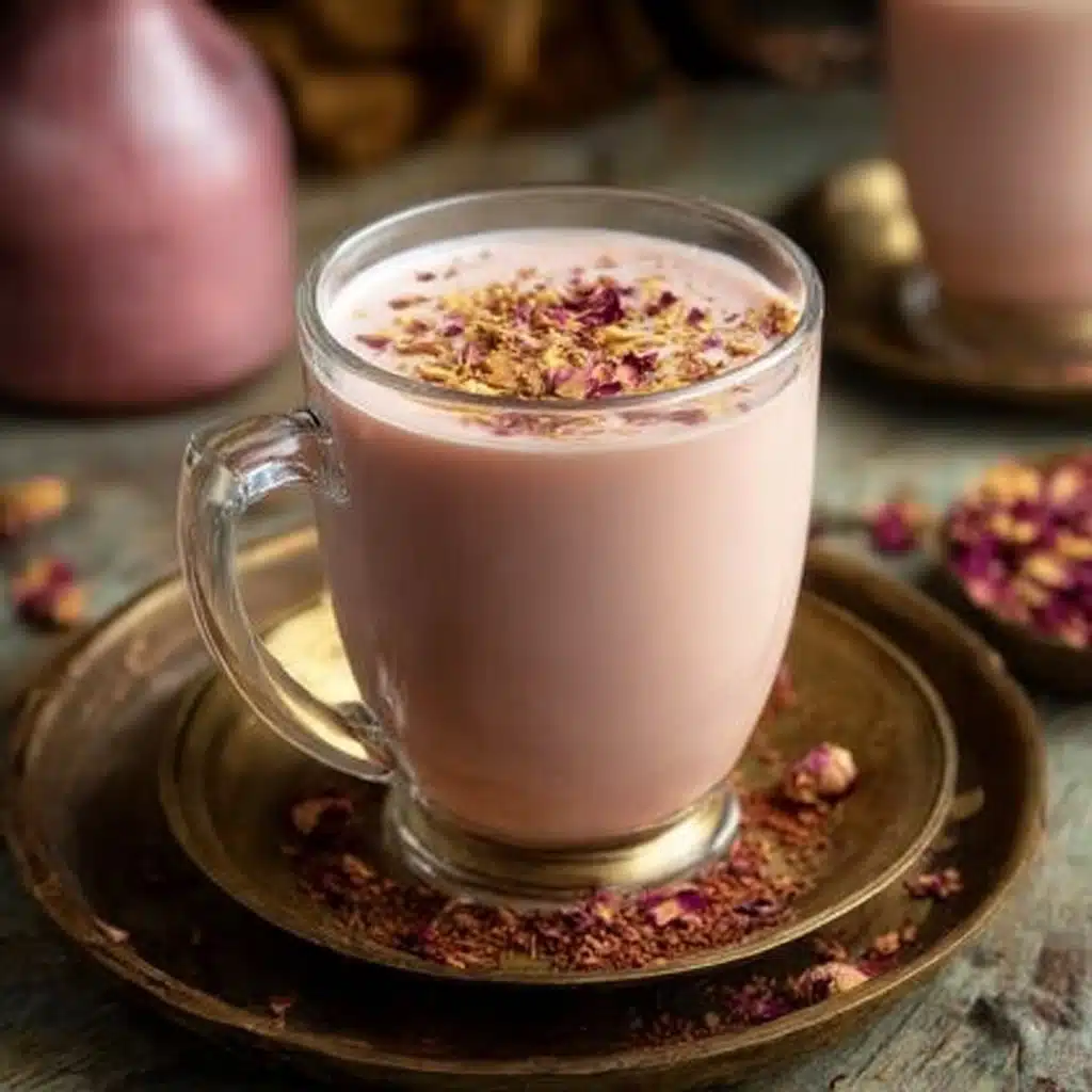 Kashmiri Pink Chai Recipe - Recipe Image