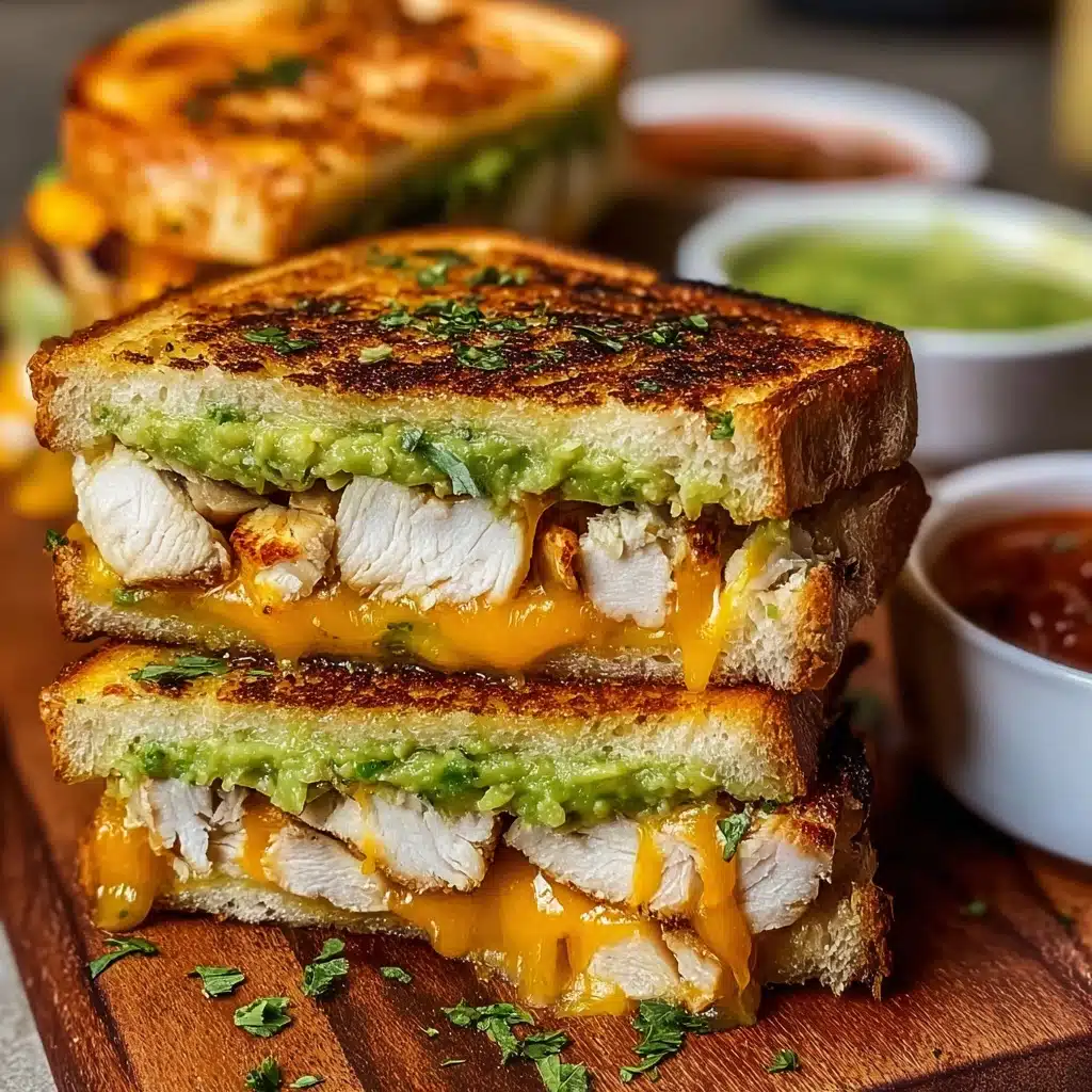 Chicken Avocado Melt Sandwich Recipe - Recipe Image