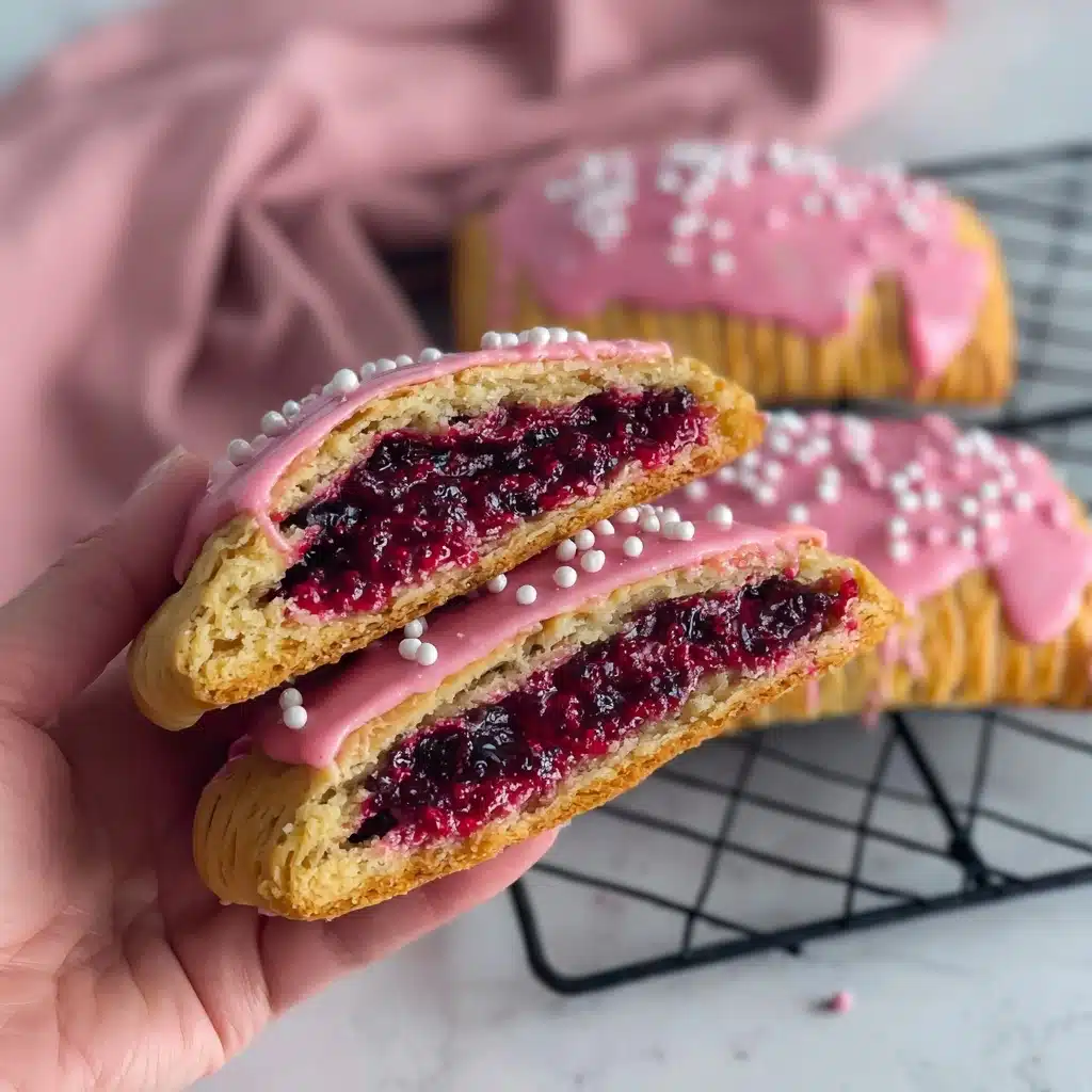 Raspberry Protein Pop Tarts Recipe