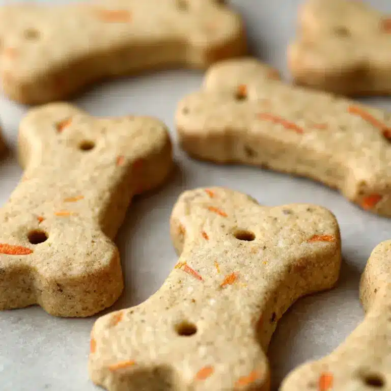Easy Carrot Apple Crunchies for Dogs Recipe