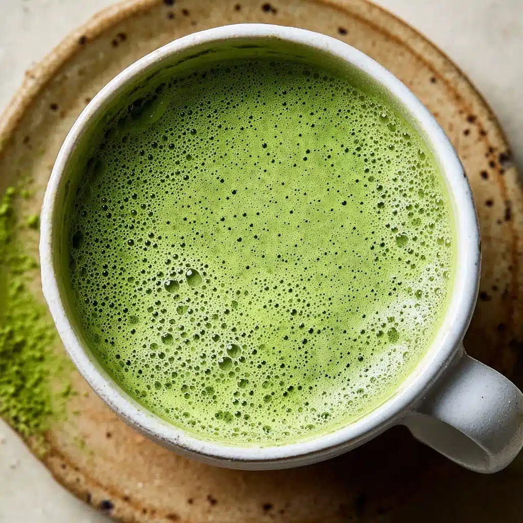 The Best Hot Matcha Latte Recipe - Recipe Image