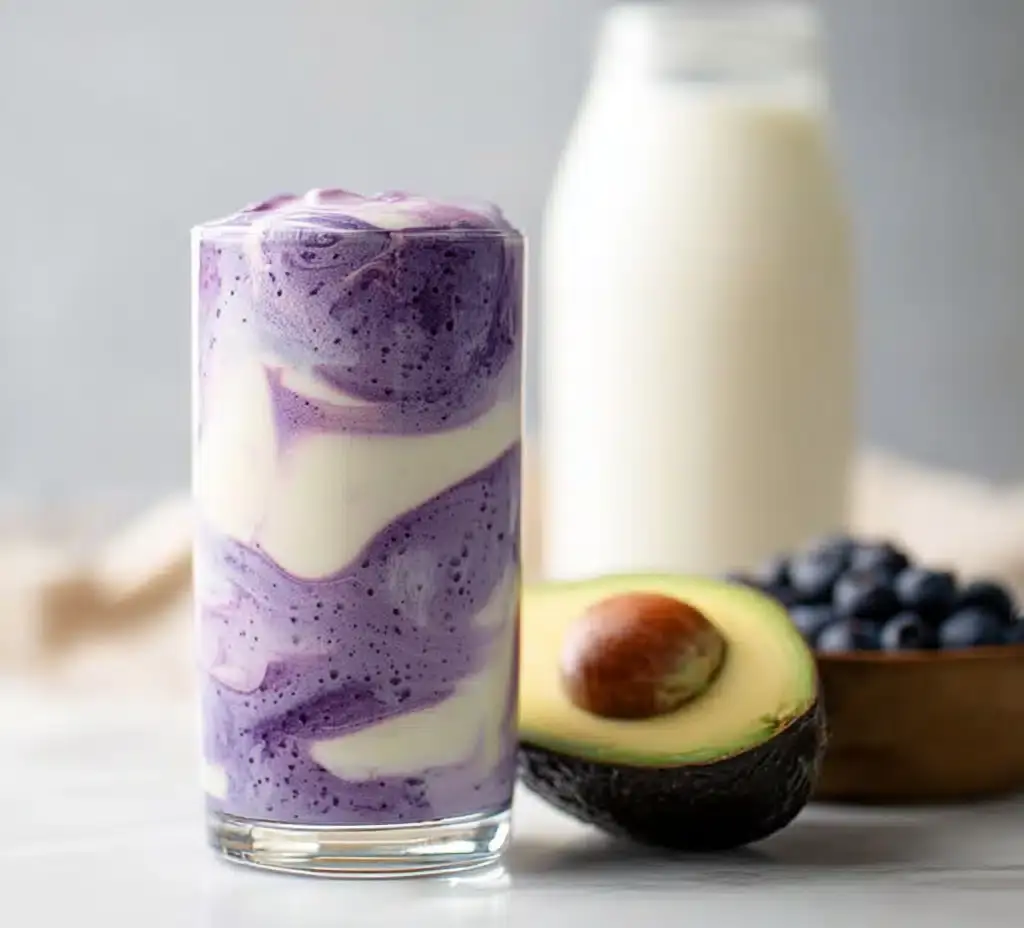 Avocado, Blueberry and Pineapple Cloud Smoothie Recipe