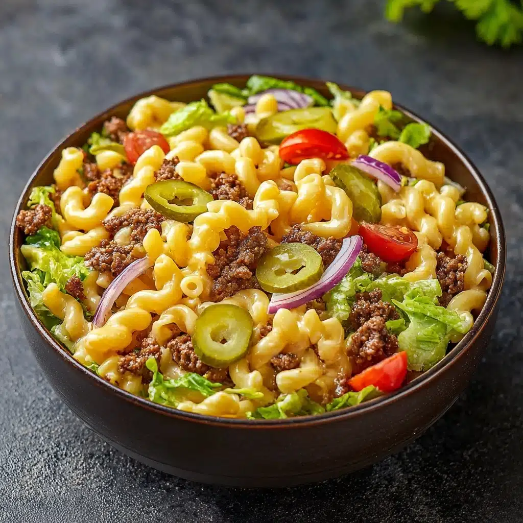 Big Mac Pasta Salad Recipe - Recipe Image
