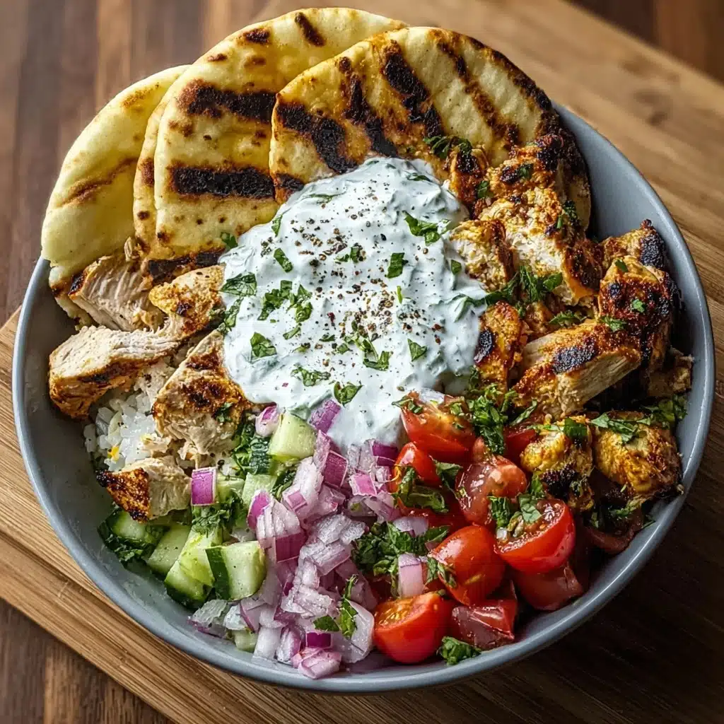 Greek Chicken Gyro Bowls Recipe - Recipe Image