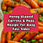Honey Glazed Carrots & Peas Recipe