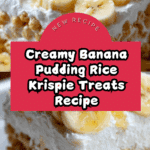 Banana Pudding Rice Krispie Treats Recipe