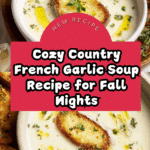 Country French Garlic Soup Recipe