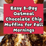 Fearless 3-Day Oatmeal Chocolate Chip Breakfast Muffins Recipe