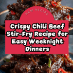 Crispy Chilli Beef Recipe