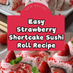 Strawberry Shortcake Sushi Recipe