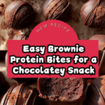 Brownie Protein Bites Recipe