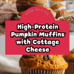 High-Protein, Cottage Cheese Pumpkin Muffins Recipe