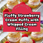 Strawberry Cream Puffs Recipe