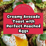 Avocado Toast with Poached Egg Delicious and Simple Recipe