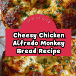 Chicken Alfredo Monkey Bread Recipe