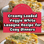 Loaded Veggie White Lasagna Recipe