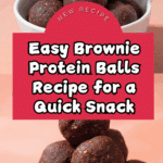 Brownie Protein Balls Recipe