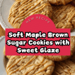 Maple Brown Sugar Cookies