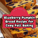 Blueberry Pumpkin Bread Recipe