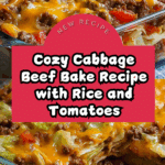 Savory Cabbage Beef Bake Recipe