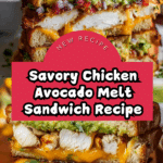Chicken Avocado Melt Sandwich Recipe