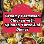 Parmesan Chicken and Tortellini Recipe