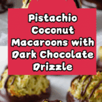 Pistachio Coconut Macaroons Recipe