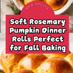 Rosemary pumpkin dinner rolls Recipe