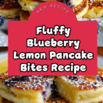 Blueberry Lemon Pancake Bites Recipe