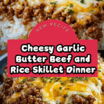 Rice Skillet with Cheddar Parmesan Sauce Recipe