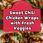 Sweet Chili Chicken Wraps Recipe
