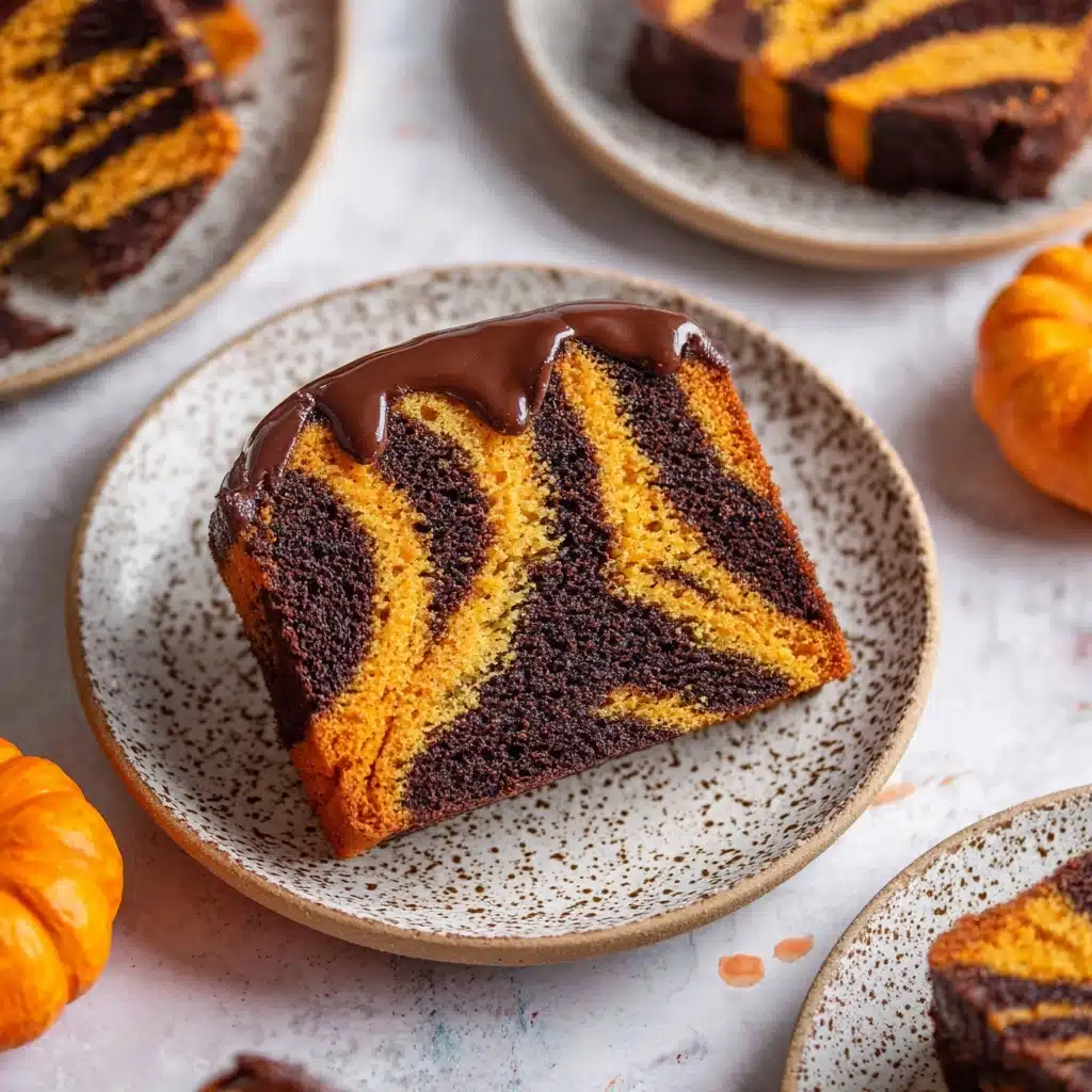 Pumpkin Marble Cake Recipe - Recipe Image