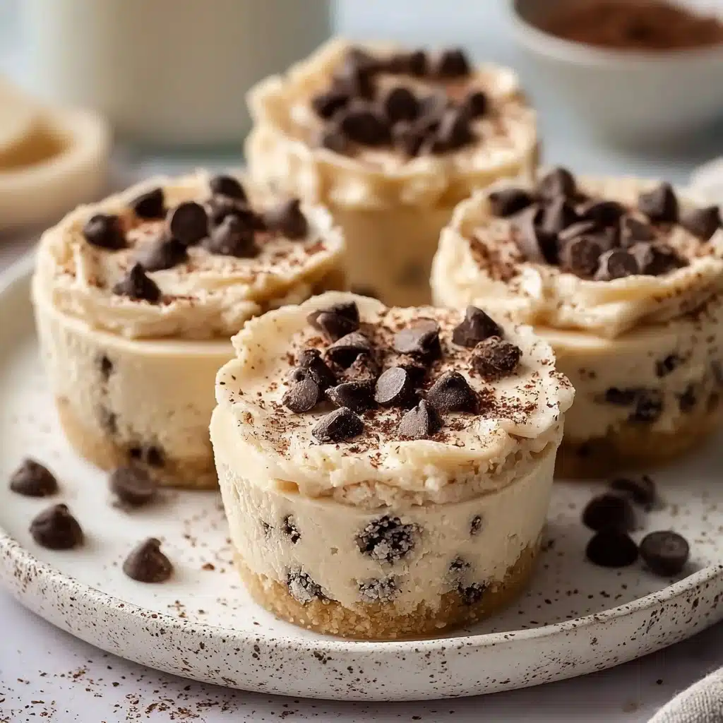 High Protein Yogurt Cookie Dough Cups Recipe - Recipe Image