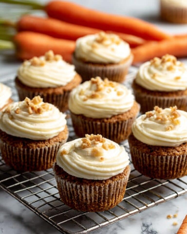 Christmas Carrot Cake Muffins Recipe