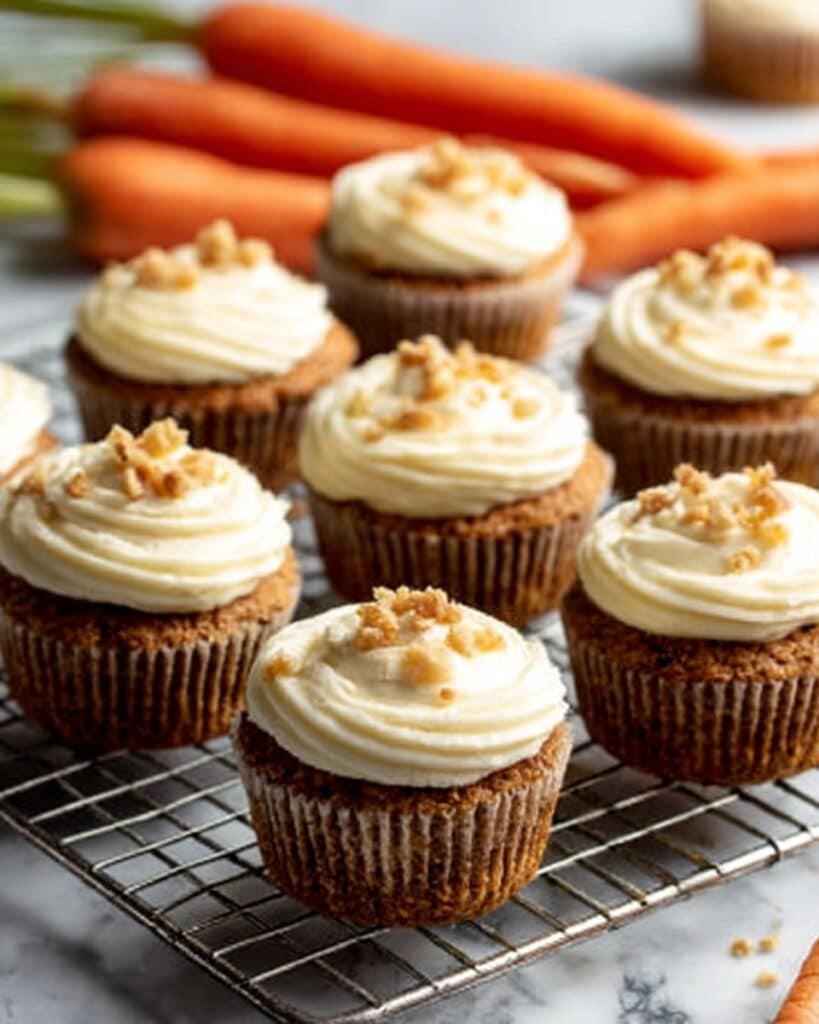 Christmas Carrot Cake Muffins Recipe