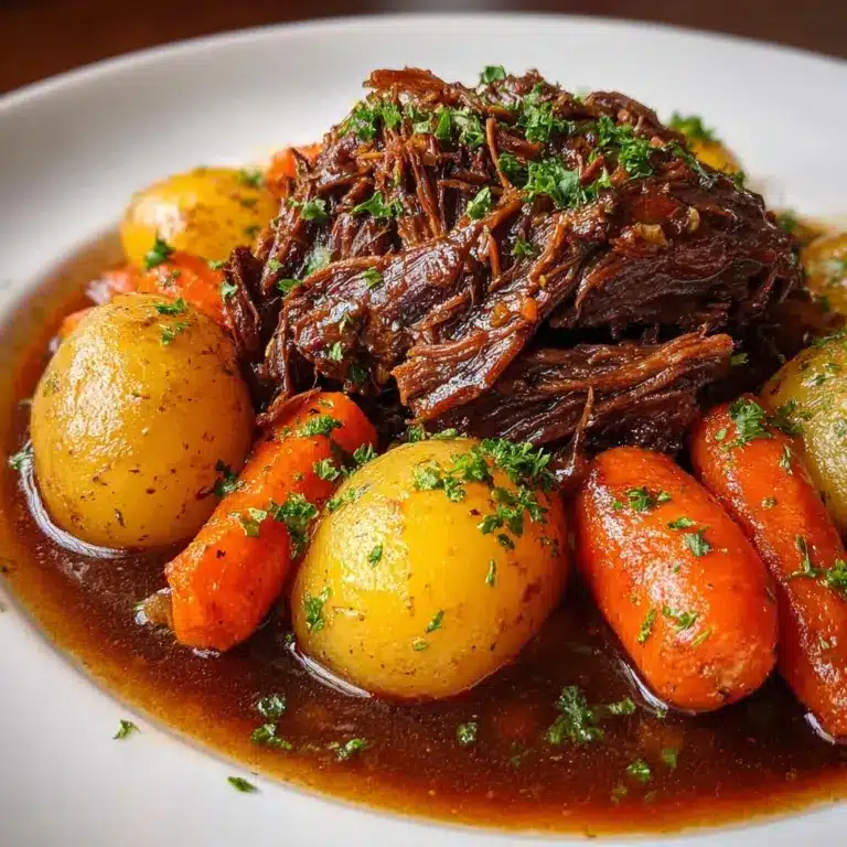 Pot Roast Slow Cooker Recipe