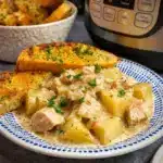 Garlic Parmesan Crockpot Chicken and Potatoes Recipe