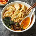 Dumpling Ramen Bowl Recipe