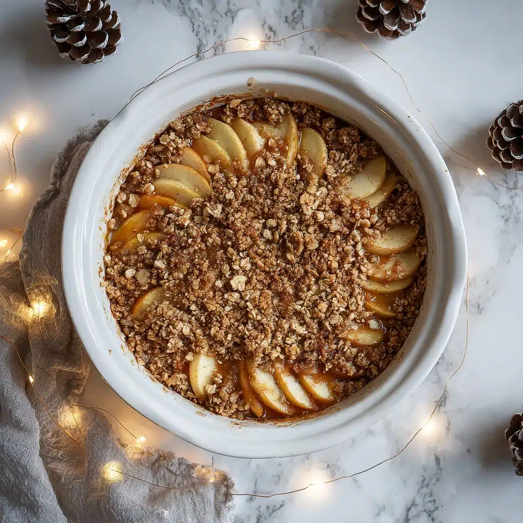 Crockpot Apple Crisp Recipe
