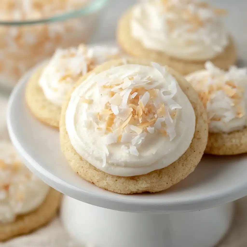 Coconut Meltaway Cookies Recipe - Recipe Image