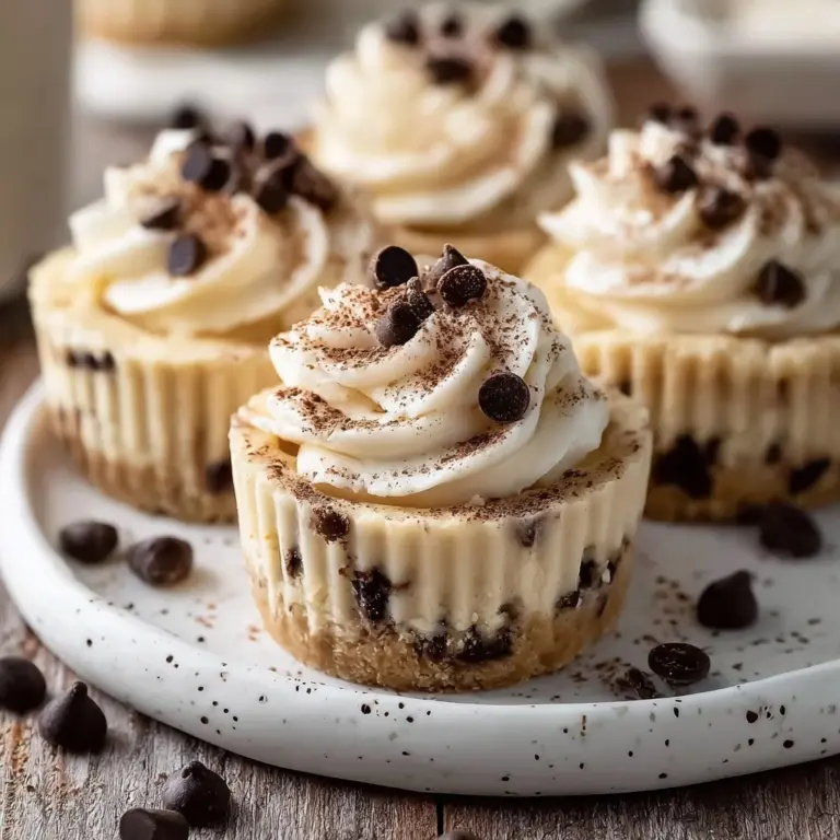 High Protein Yogurt Cookie Dough Cups Recipe