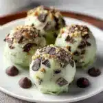 Mint Chocolate Chip Protein Balls Recipe