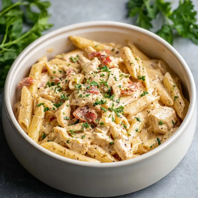 Crock Pot Creamy Cajun Chicken Pasta Recipe