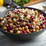 Feta & Cranberry Chickpeas Recipe