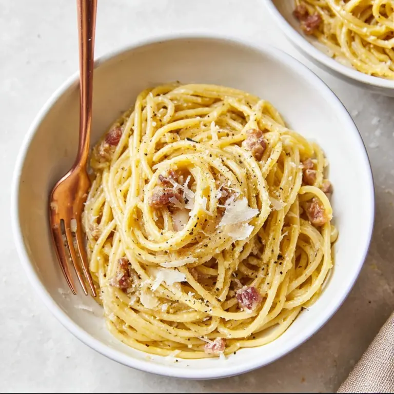 Easy Carbonara Recipe