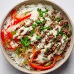 Philly Cheesesteak Bowl Recipe