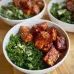Crispy Buffalo Tofu with Caesar Salad Recipe