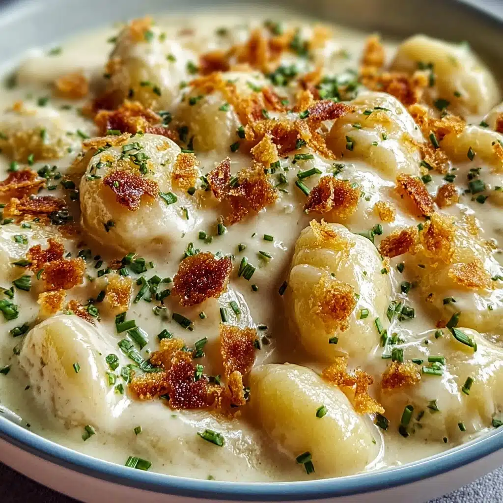 Creamy Crack Chicken Gnocchi Recipe - Recipe Image