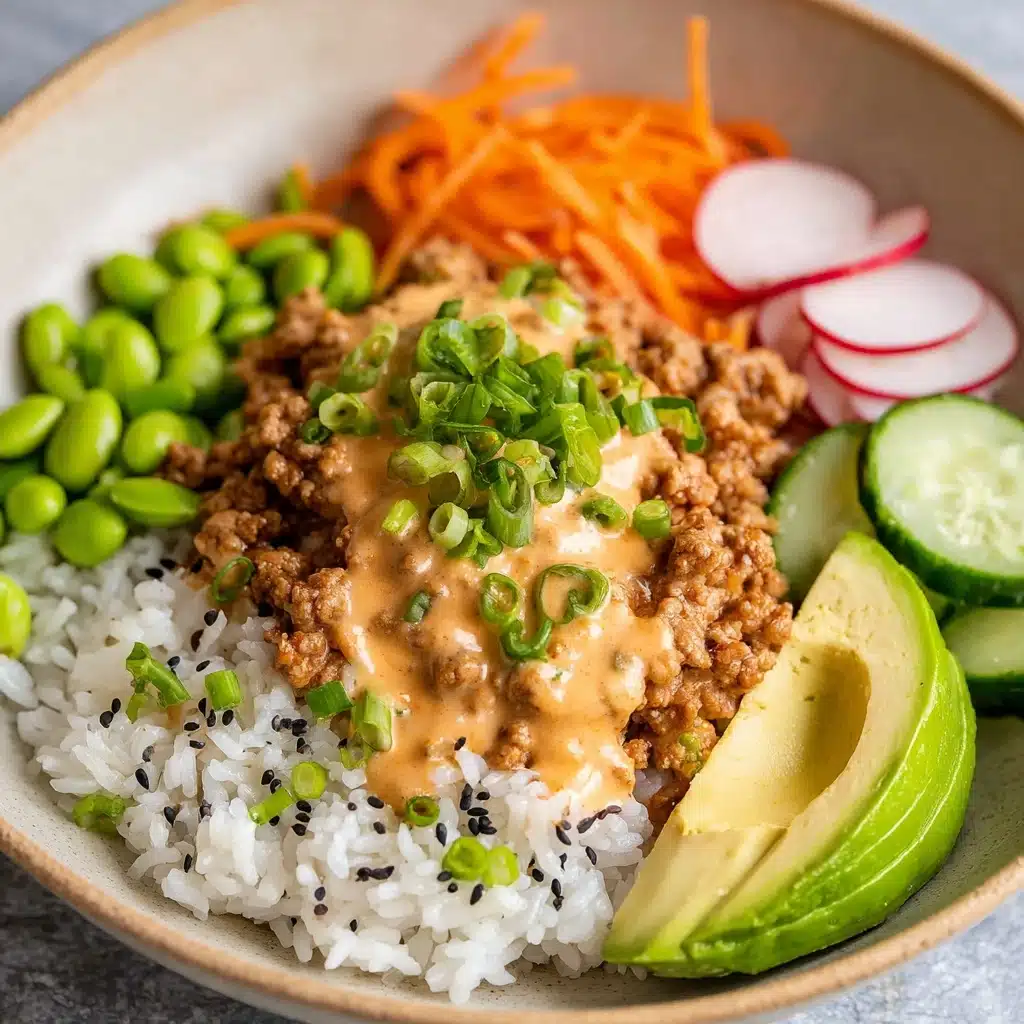 Ground Turkey Rice Bowls Recipe - Recipe Image