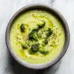 Keto Crockpot Broccoli Cheese Soup Recipe